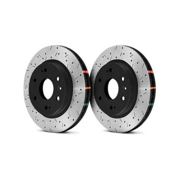 4000XS Drilled and Slotted Brake Rotor more details on - imagine 2