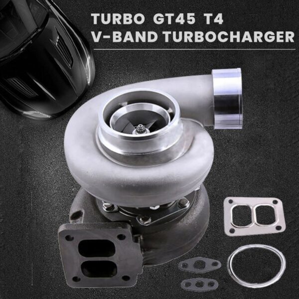 Maxpeedingrods GT45 T4 Upgrade Racing Turbo charger - imagine 4