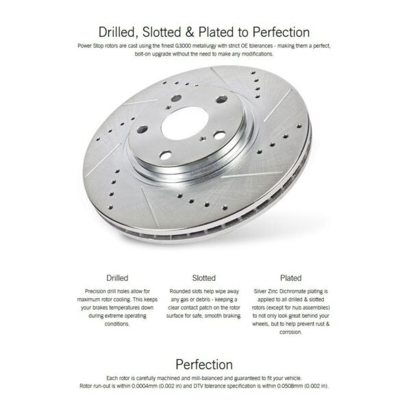 Power Stop® - Evolution Drilled and Slotted - imagine 3