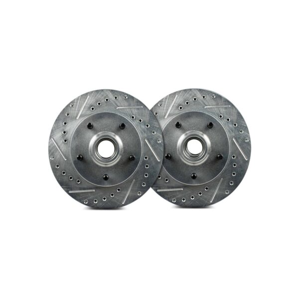 Right Stuff® - Drilled and Slotted Brake Rotor - imagine 3